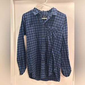 Madewell Plaid Button Down